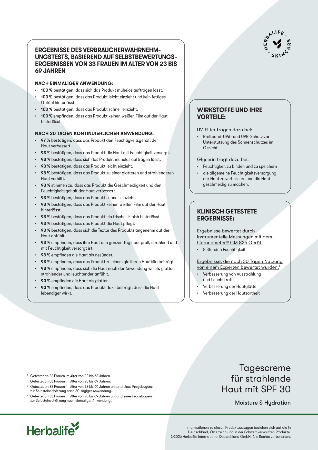 HL/Skin Tagescreme für strahlende Haut SPF 30 (ref: 538K)